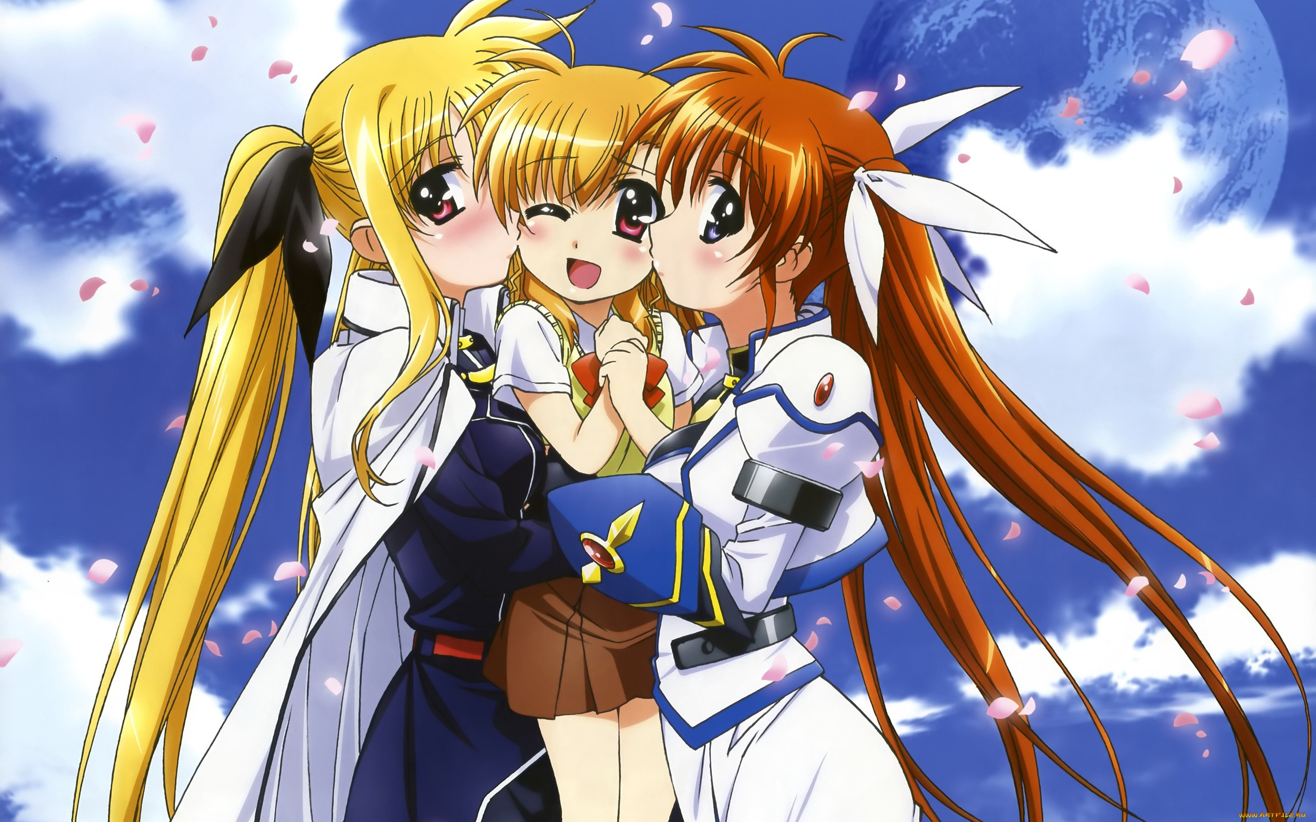 mahou, shoujo, lyrical, nanoha, 